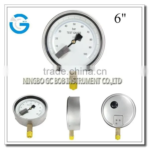 High Quality Stainless Steel Precision Pressure Gauge