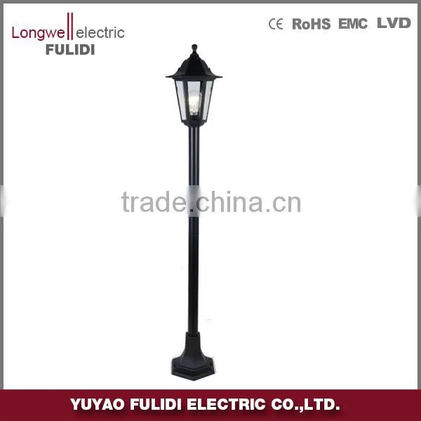 Outdoor Antique Garden Lights Plastic Pole Light