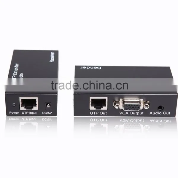 VGA Utp Extender 1x1 Splitter With Audio Output up to 300m photo-2