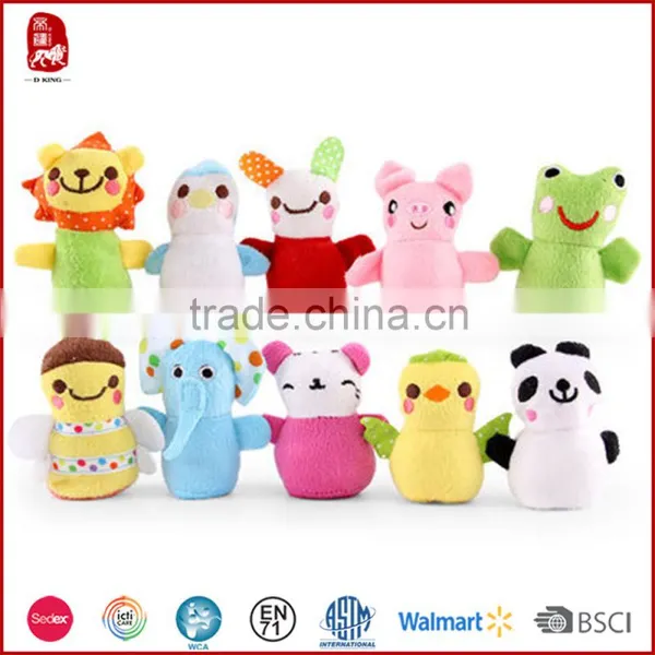 Factory Customized Cheap Cute Cartoon Animal Finger Puppet photo-5