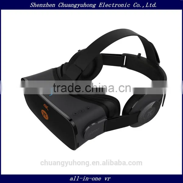 All In One VR Glasses 3D Glasses Virtual Reality Screen Inside With System PC VR Game Big FOV HD Lens Home Theater Immersive
