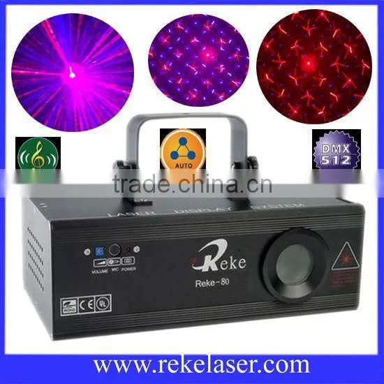 200mw Red and Purple Falling Star Laser Lighting Laser Show