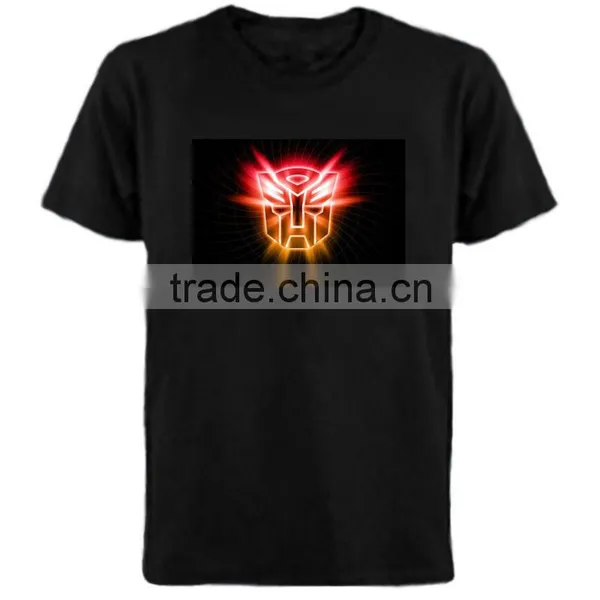 el Sound Active Tshirt el Music Tshirt