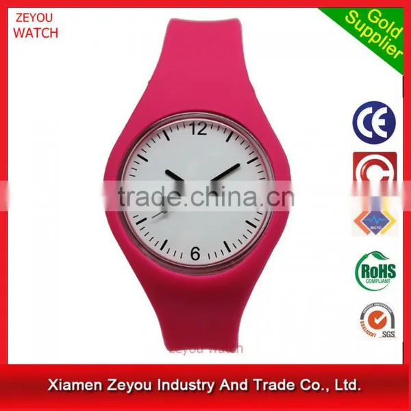 R1069 2016 Silicone Strap Watch Factory,bulk Cufflinks Watch photo-5