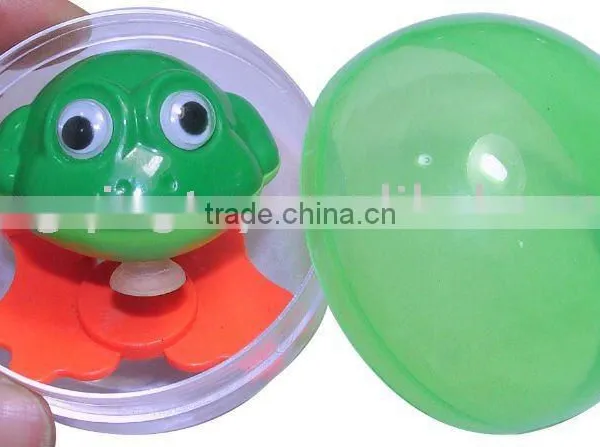 Capsule Toy,Vending Machine Product,Jumping Frog,Biuncing Frog,Plastic Toy,Promotional Plastic Jumping Frog