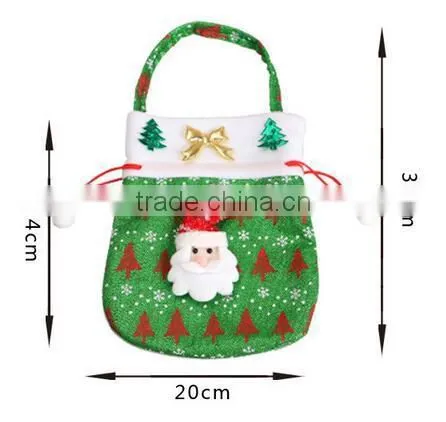 Xmas Festival Present Christmas Santa Claus Candy Gifts Bag Sack Stocking Filler photo-6