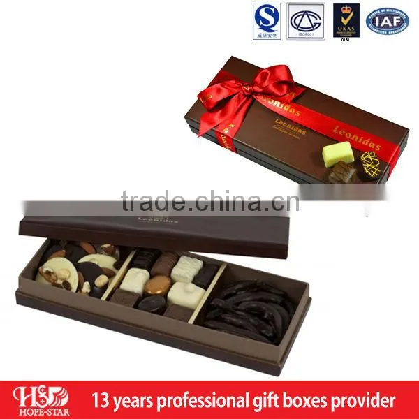 2015 Latest Design Top Quality Wedding Invitation Fancy Wooden Chocolate Box photo-2