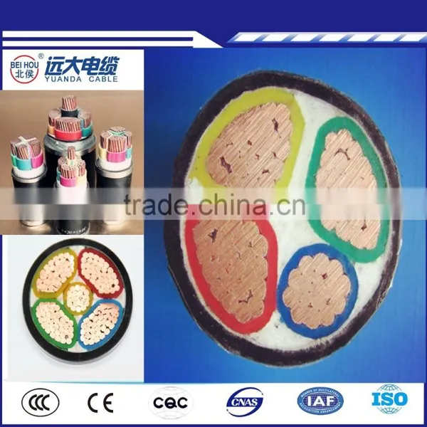 Copper XLPE Steel Wires Armoured Cables 25mm 50mm 120mm 4 Core Armoured Power Cable