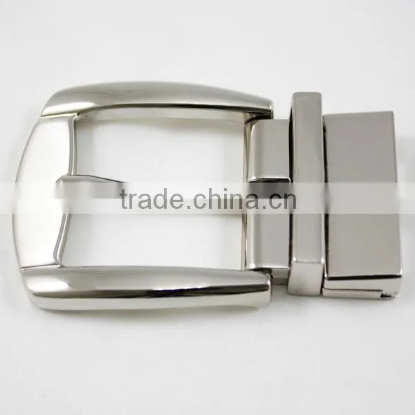 High Quality Trendy Zinc Alloy Custom Rose Silver Belt Buckle photo-3