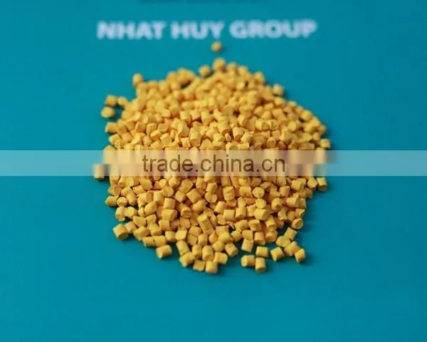 Pigment Color Plastics Yellow PE Masterbatch