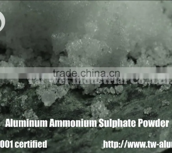 High Qulaity Aluminium Sulphate Water Treatment Aluminium Ammonium Sulphate