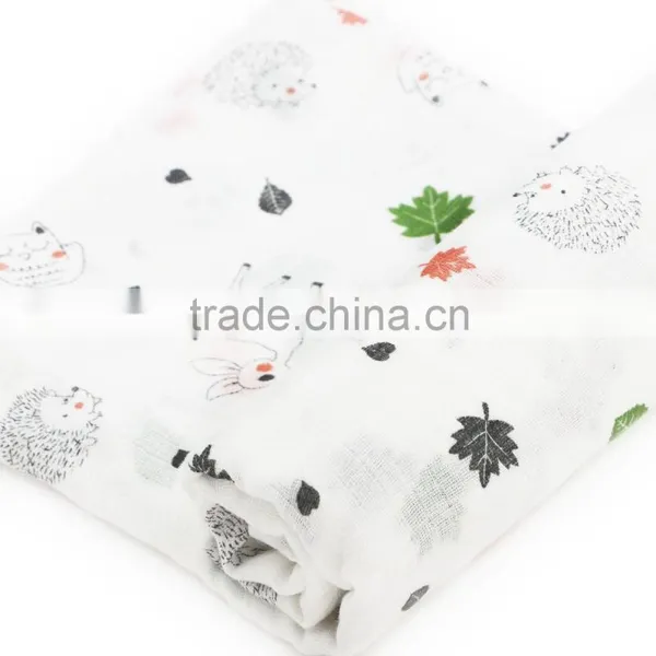 Customized Pattern Baby Muslin Blanket Baby Bath Towel photo-4