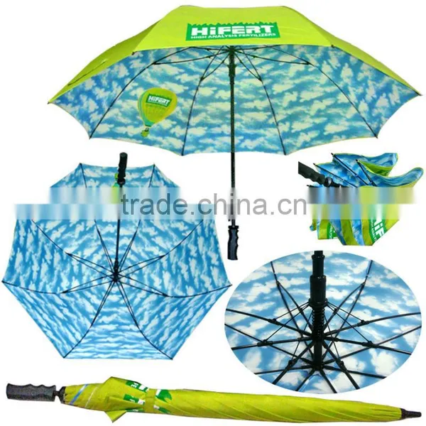 Automatic Golf Advertising Umbrella photo-4