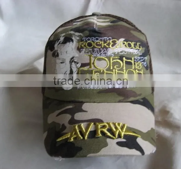 Hot Custom Camo Trucker Cap photo-2