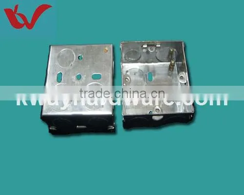 metal switch socket box/metal socket box