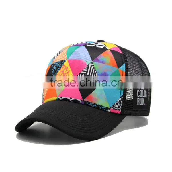 Custom Sublimation Blank Trucker Cap photo-3