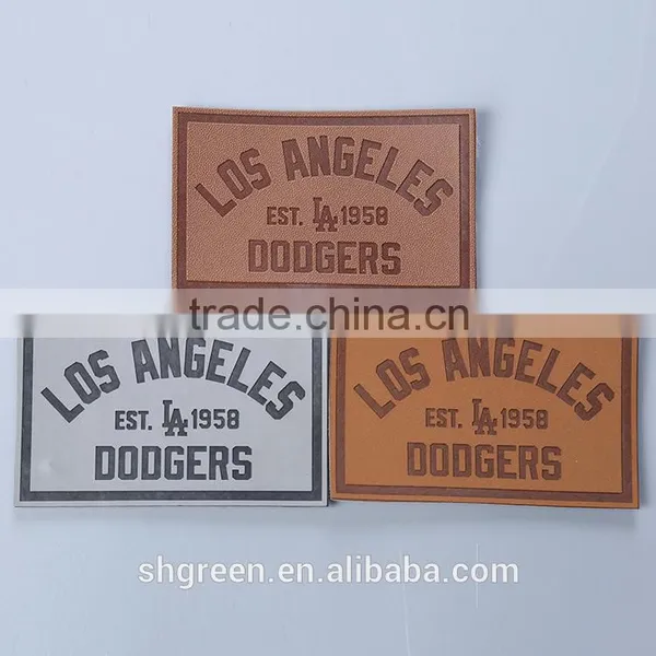 Die-cut Vogue Leather Patch for Denim photo-3