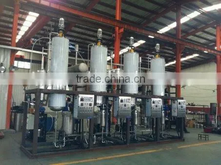 Waste Oil to Diesel Molecular Distillation