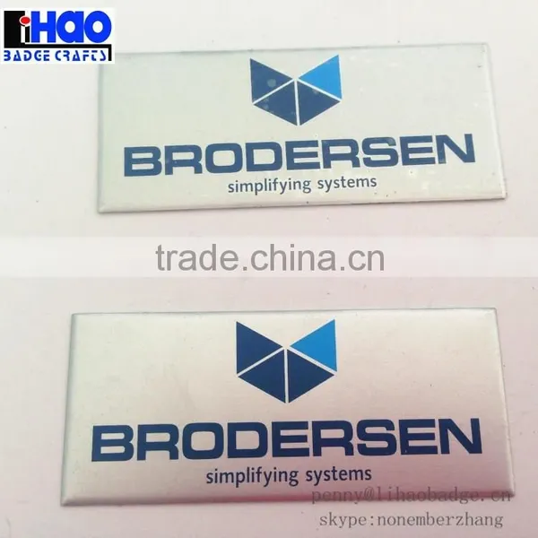 Fashion Anti Brass Metal Engraved Logo Metal Label photo-5