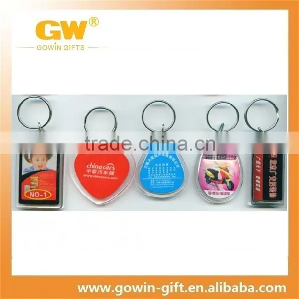 Custom Transparent Printing Plastic Acrylic Keychain photo-2