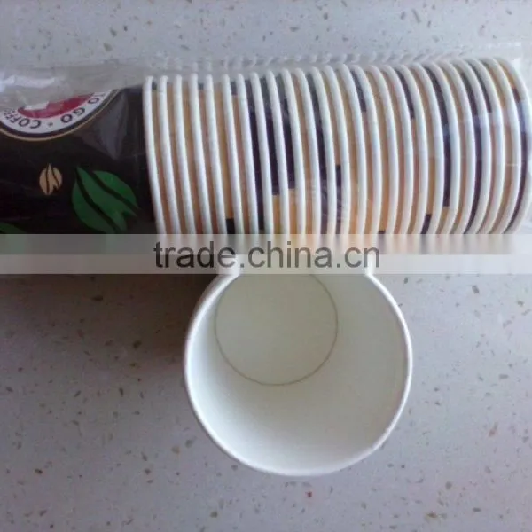 Single Wall 260gsm Paper 18g PE Coated Paper Cup photo-6