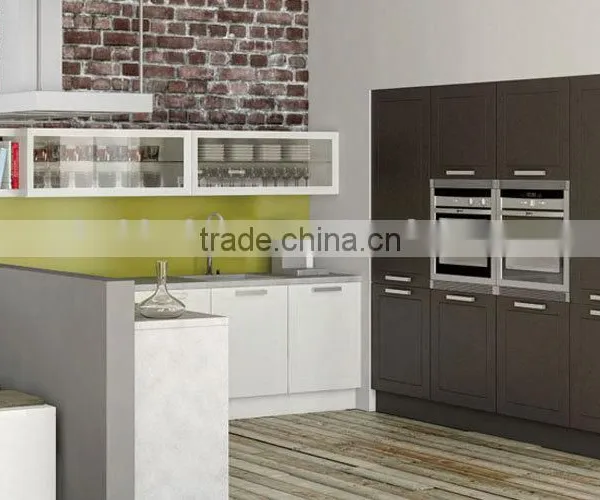 Free Design Kitchen Cabinet,High Glossy Lacquer Kitchen Cupboard Manufacturer photo-2