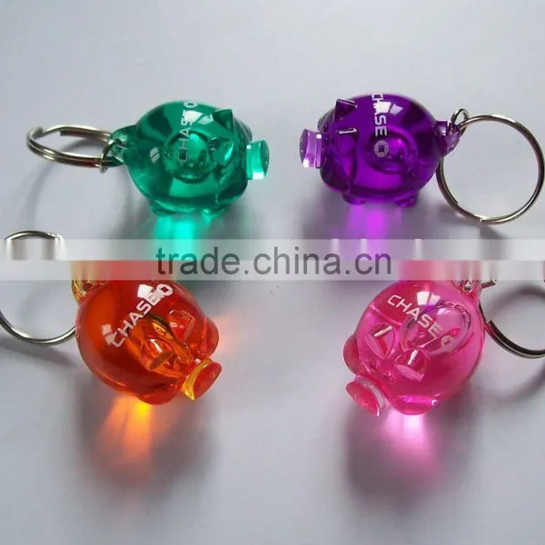 pig keychain