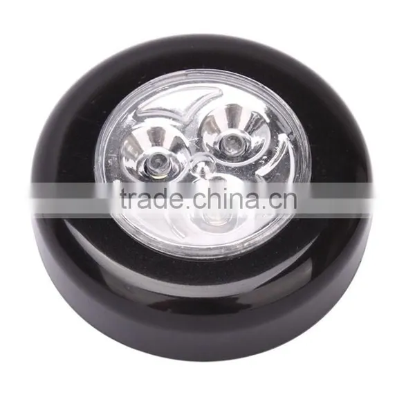 Free Sample Mini Cordless 3 LED Powered Stick LED Touch Lamp Touch Light Black photo-3