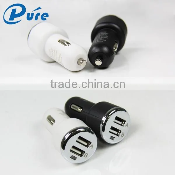 2016 Newest Electric Car Charger Radio Type Two Ports USB Radio Car Charger Power Supply photo-5