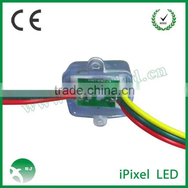 Waterproof 12mm Flat Pixel Digital Addressable Rgb Led String Light photo-2