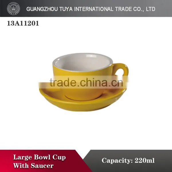 Hot Sale Coffee Cups and Saucers Glaze Cup Set photo-2