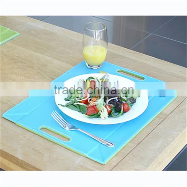 Multi Function Leather Freeform Serving Tray Size Custom Food Serving Tray photo-4