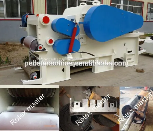 Easy Operation and Repaired Wood Chipper Machine photo-2