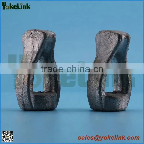 Galvanized Forged Iron Thimble Eye Nuts photo-2