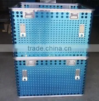 Aluminum Container, Sterilization Container, Storage Container, Hospital Aluminum Basket photo-3