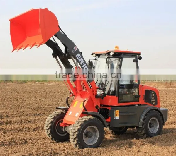 CE ER10 Mini Loader With Pallet Forks/Mechnial Joystick for Sale photo-6