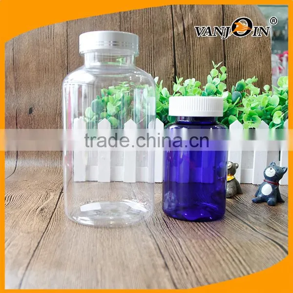 750ml PET Big Plastic Liquid Medicine Boston Bottle For Syrup photo-2