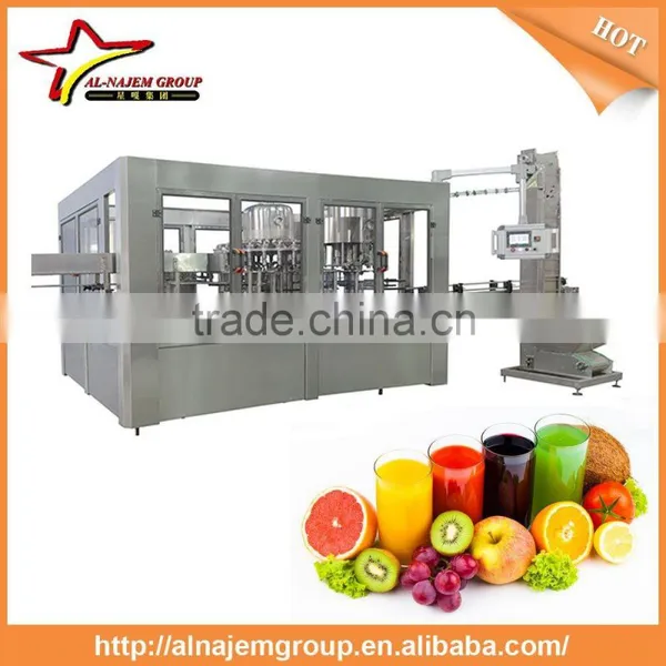 Fruit Juice Beverage Drinks Bottle Water/Filling Plant Machine/Carbonated Soda Water Beverage Filling