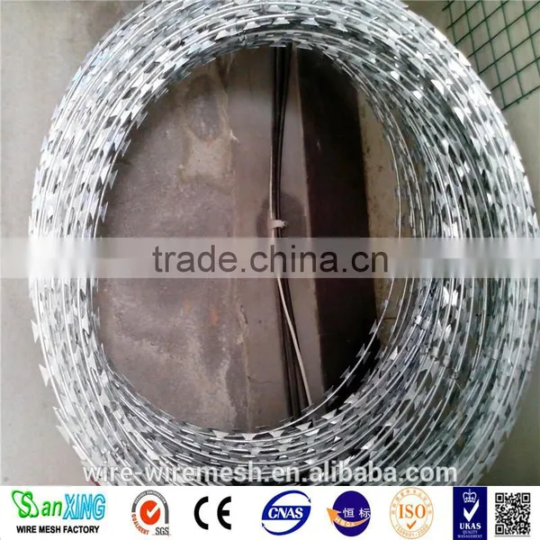 Galvanized Razor Barbed Wire/Safety Razor Blade Fence photo-3