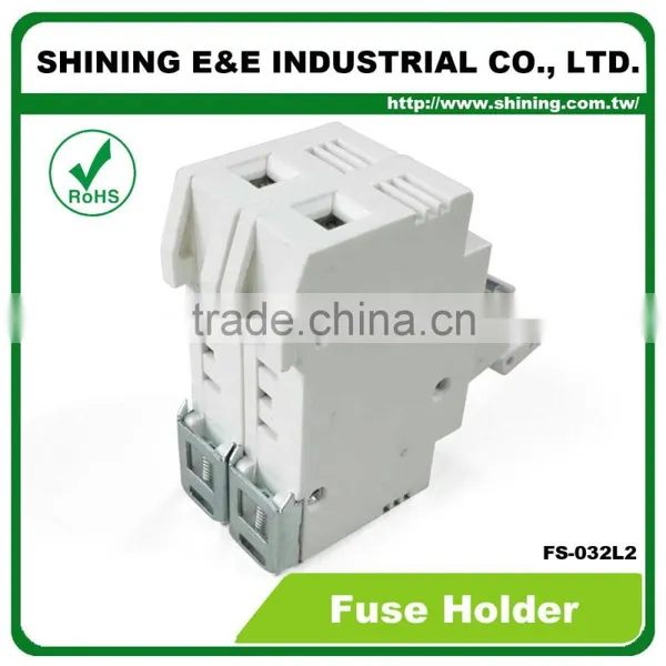 FS-032L2 Rail Mounted Cartridge Type AC DC 380V 32A Fuse Carrier photo-5