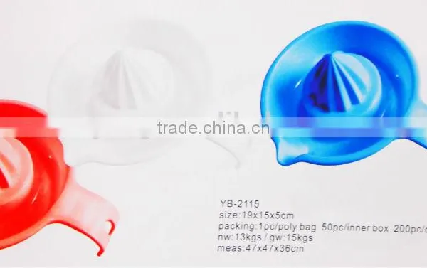 Plastic Hand Citrus Manual Orange Fruit Juicers photo-2