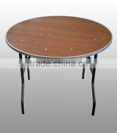 Wood Folding Banquet Table / Wood Dining Table Wholesale photo-3