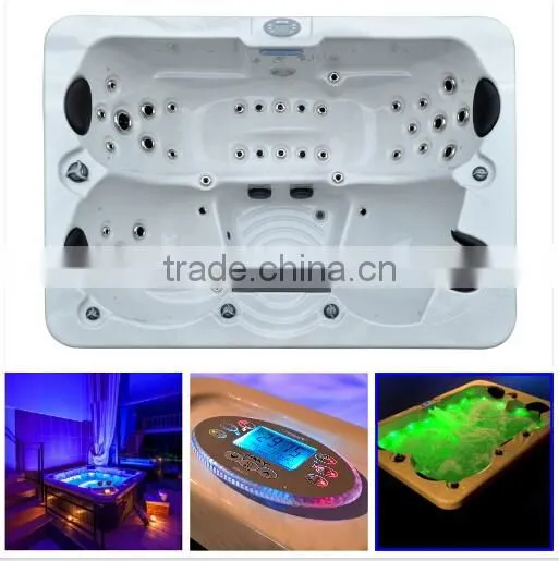 2 Persons Whirlpool Spa Outdoor Balboa System Hot Tubs Freestanding Spa Bathtubs for Garden photo-4