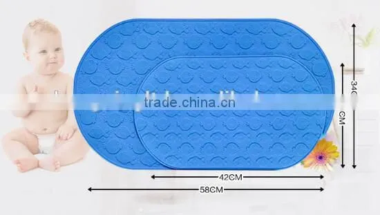 Silicone Anti Slip Babay Bath Mat photo-3