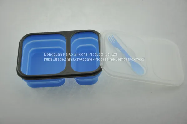 Micro-wave Safe Silicone PP Lunch Box Bowl Food Container photo-4