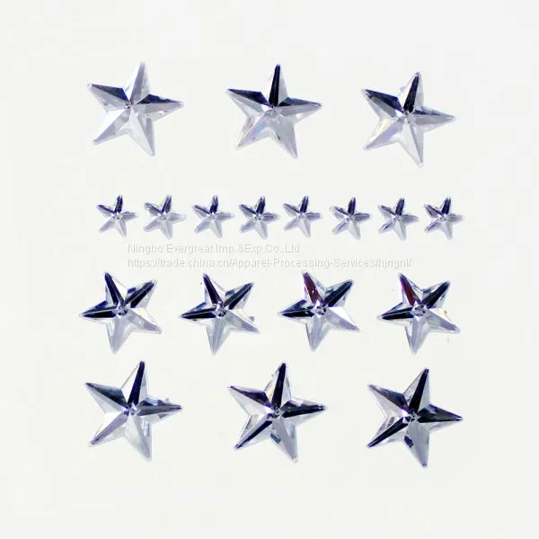 Star shaped Gems Sticker