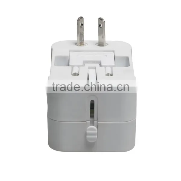 Universal Travel Power Adapter Plugs With Dual USB Travel Abroad Universal Travel Power Adapter Converter photo-2