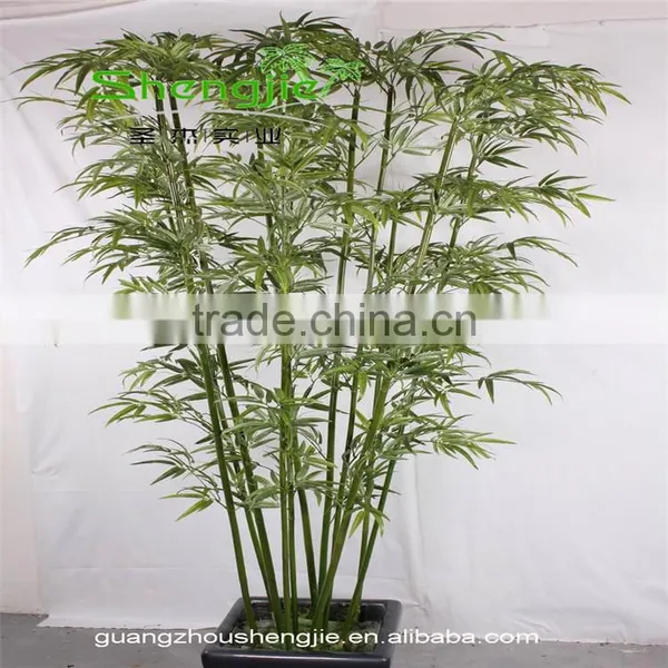 SJLJ013591 Artificial Tree and Plant Fake Plastic Bamboo Stick for Garden Wall Decoration photo-3