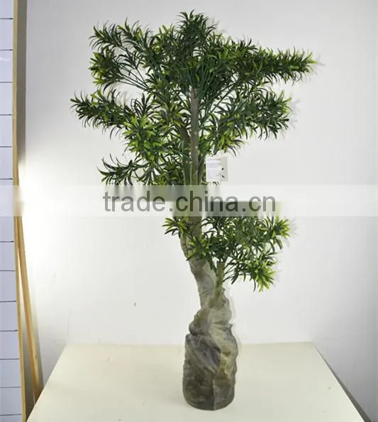 SJ0401119 Potted Plastic Bonsai Customization Decorative Pine Tree photo-6