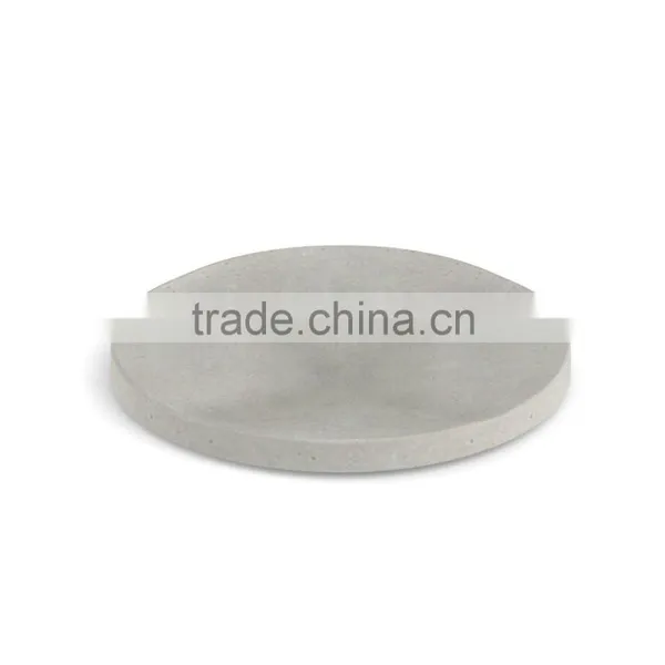 OEM Wholesale Cheap Oval Cement Concrete Plate/ Fruit Tray With Print photo-2